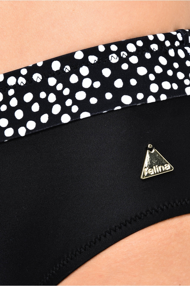 Черный раздельный купальник  8