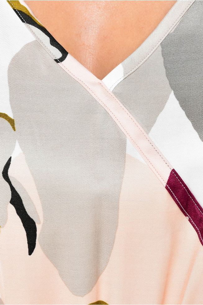  Длинное домашнее платье  4