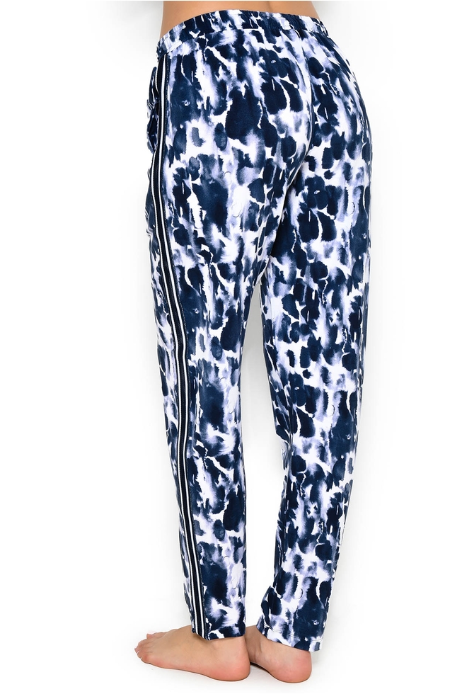 Домашние женские брюки на завязках  2