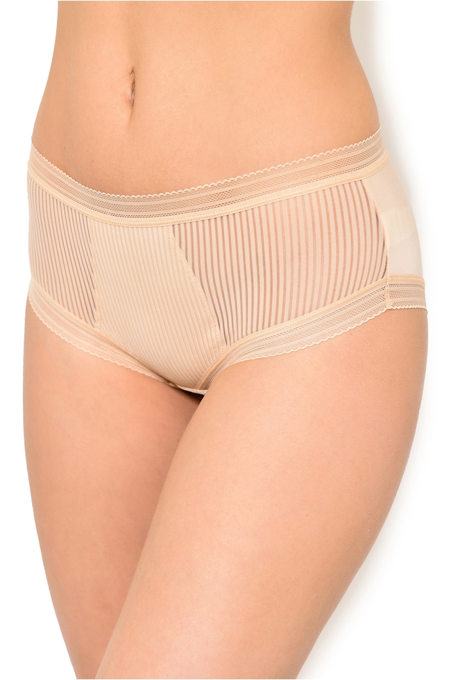 Женские трусы-слипы в полоску 1