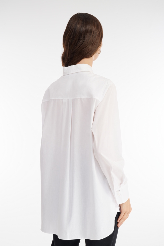 Женская белая блузка 2
