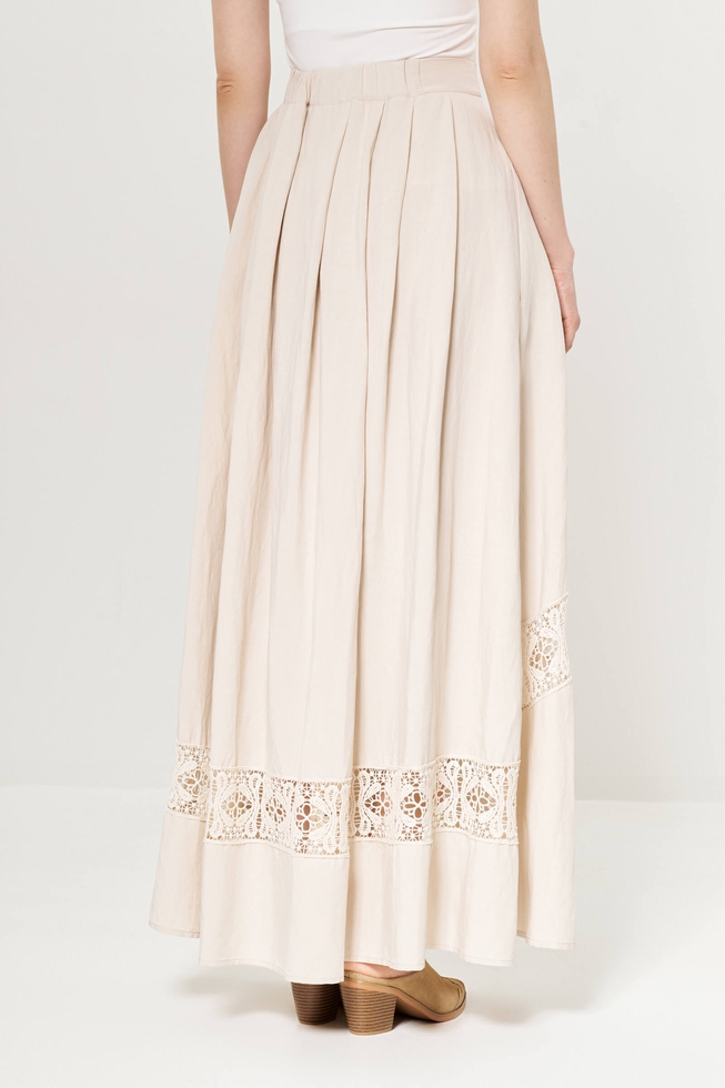 Длинная серая юбка 2