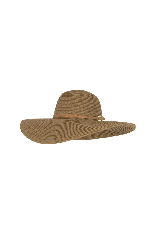 Шляпа женская коричневая 1