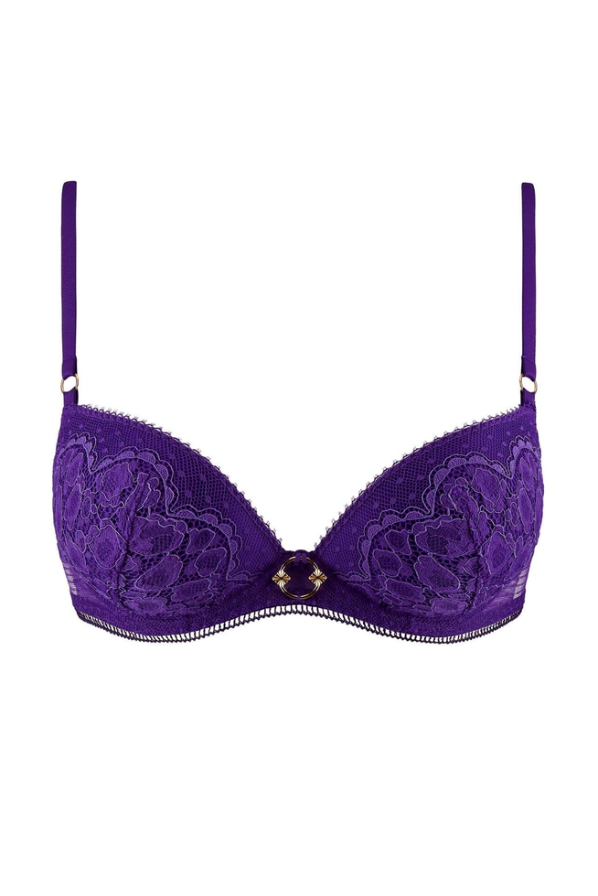 Кружевной бюстгальтер с плотными чашками 1