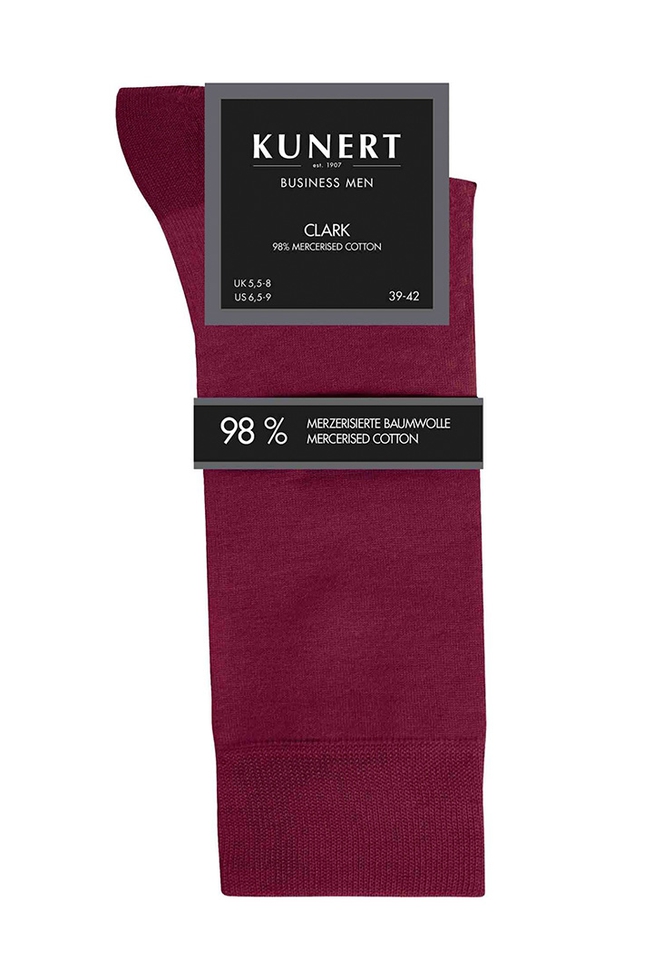Носки мужские бордовые CLARK 2