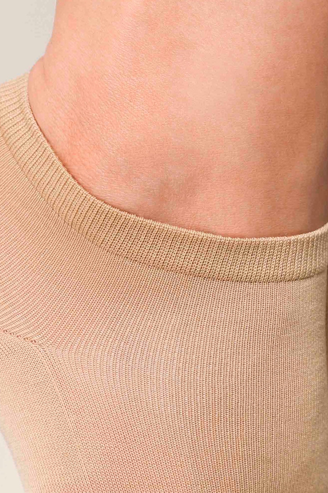 Носки женские бежевые Finest Cotton 3