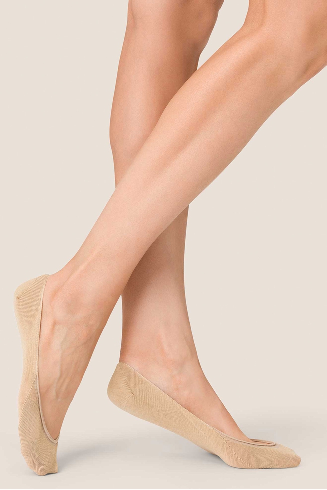 Подследники женские бежевые Liz Ballerina 1