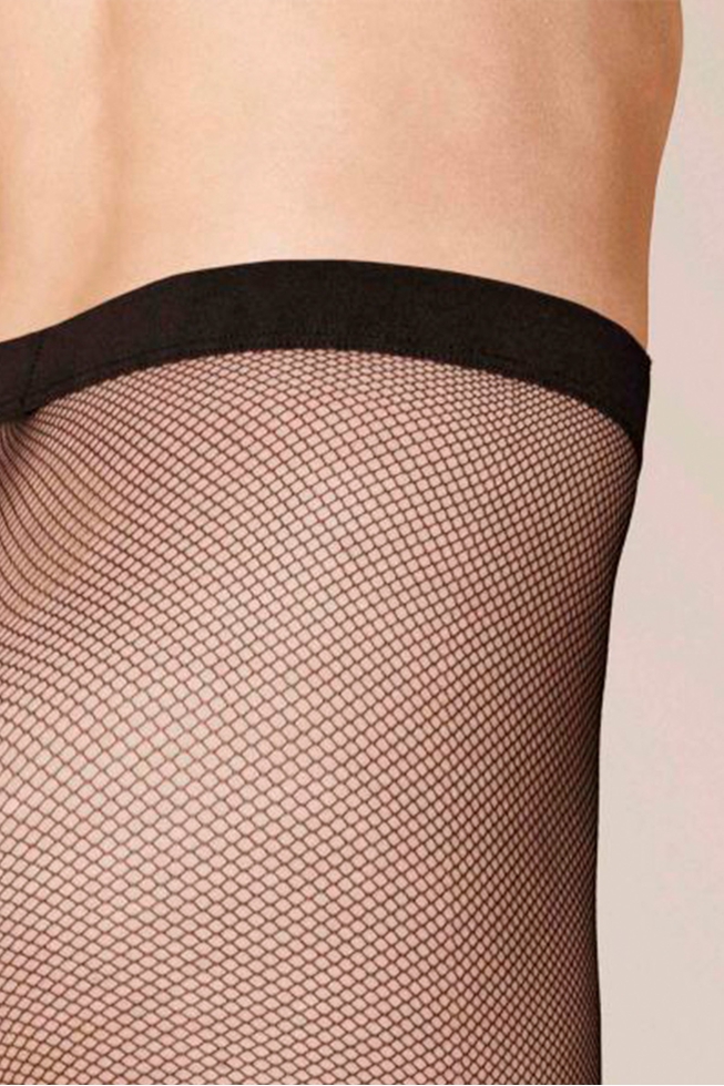 Колготки чёрные в сетку Raffinesse Net 2