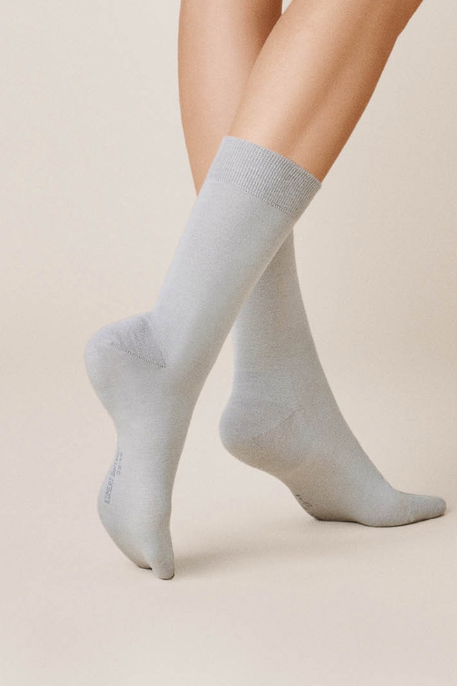 Носки женские серые Soft Wool Cotton 2