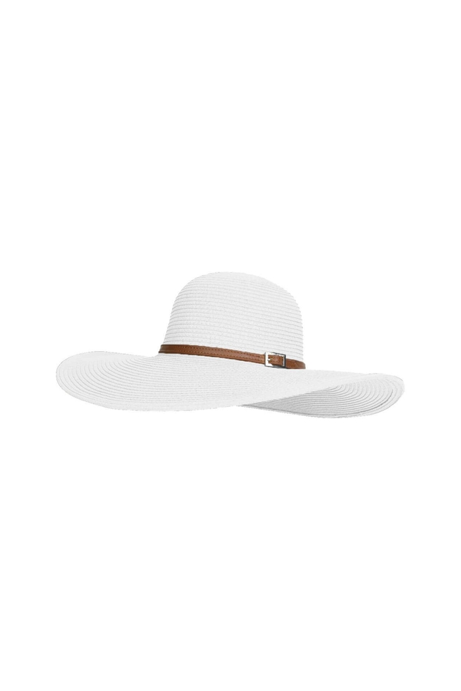 Шляпа женская белая 1