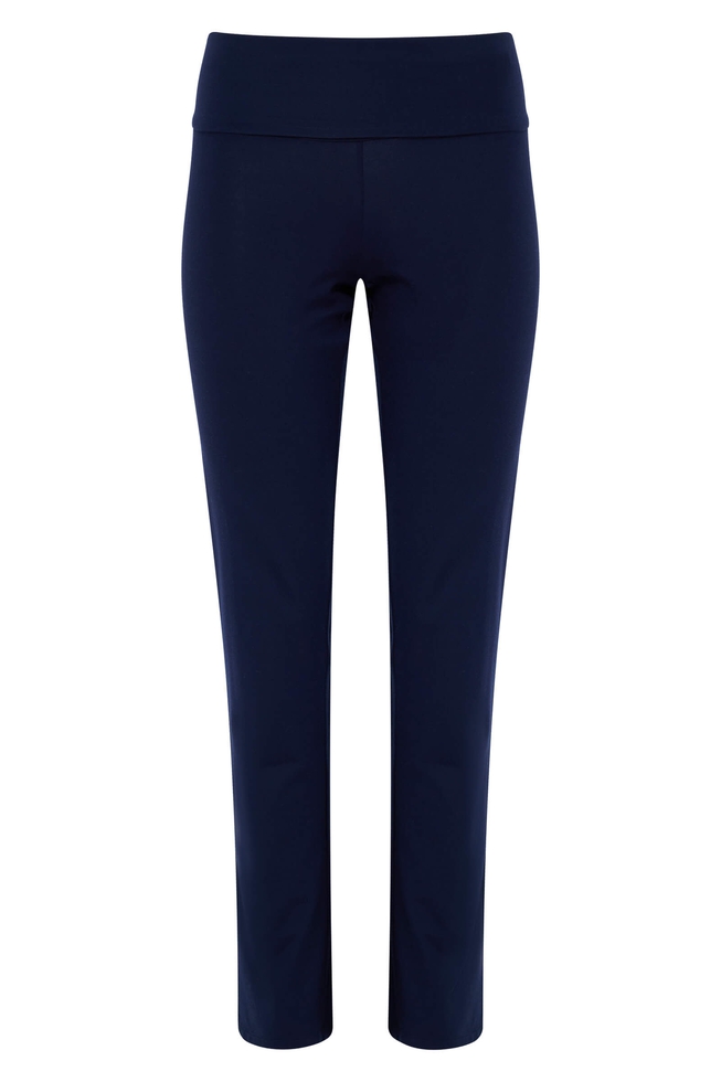 Брюки женские синие 5