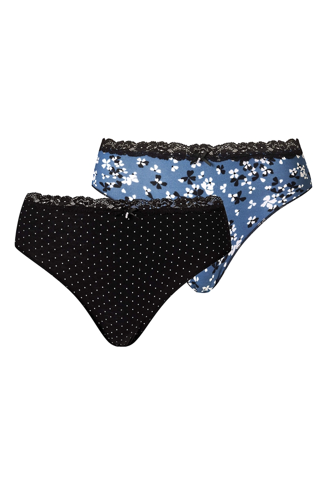 Набор женских трусов-слипов 2 шт. 9