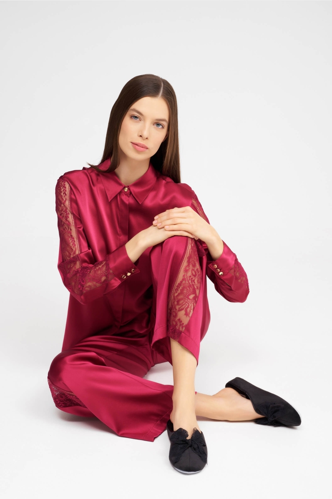 Женские чёрные тапочки 7