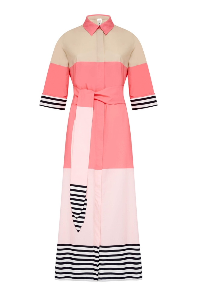 Длинное летнее платье 7