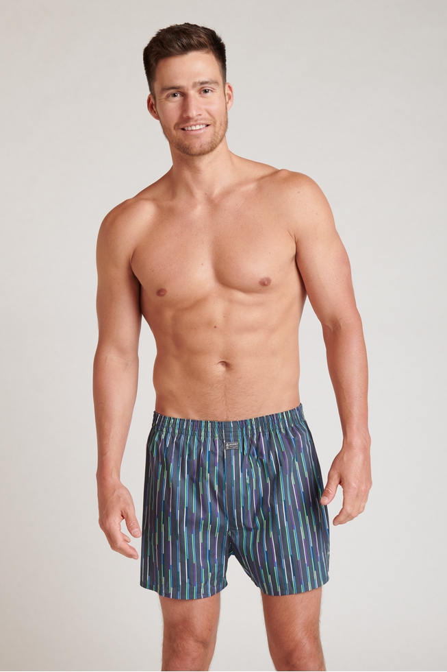 Мужские хлопковые трусы-шорты 1