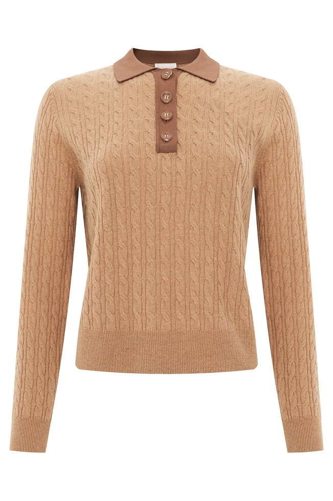 Женский джемпер с шерстью и кашемиром  5