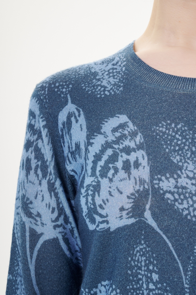 Женский джемпер из шерсти  4