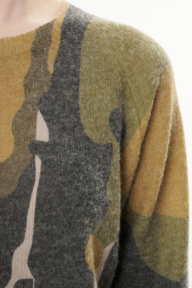 Женский джемпер с шерстью  4