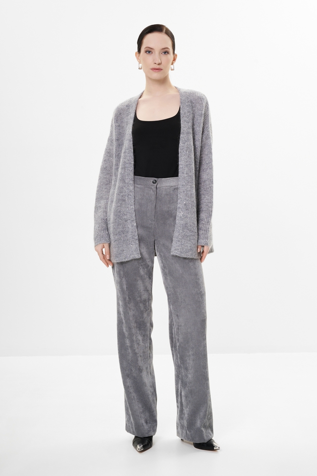 Женский кардиган с мохером  3