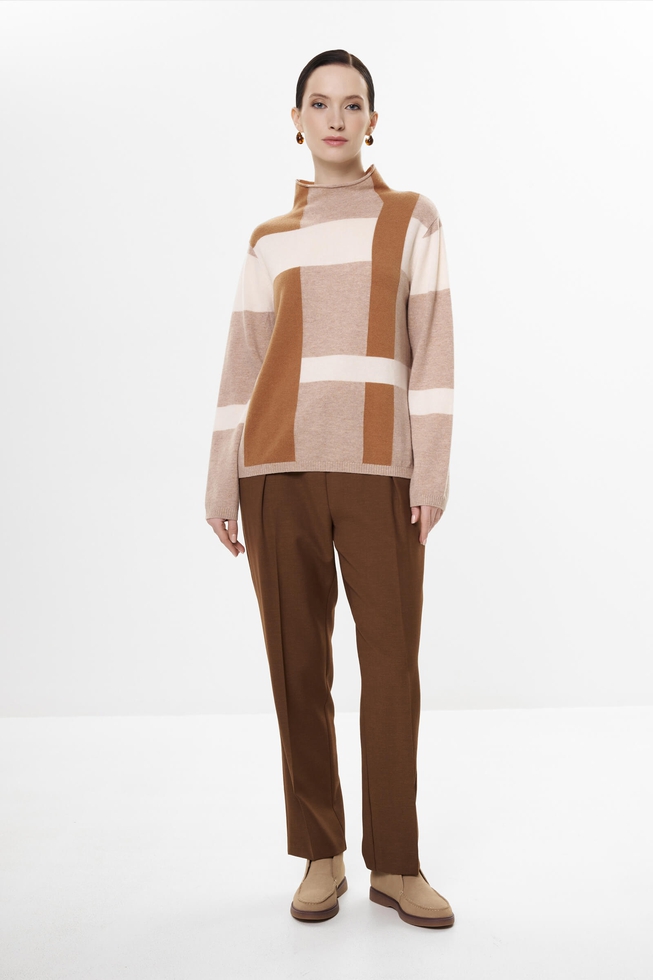 Женский джемпер из шерсти  3