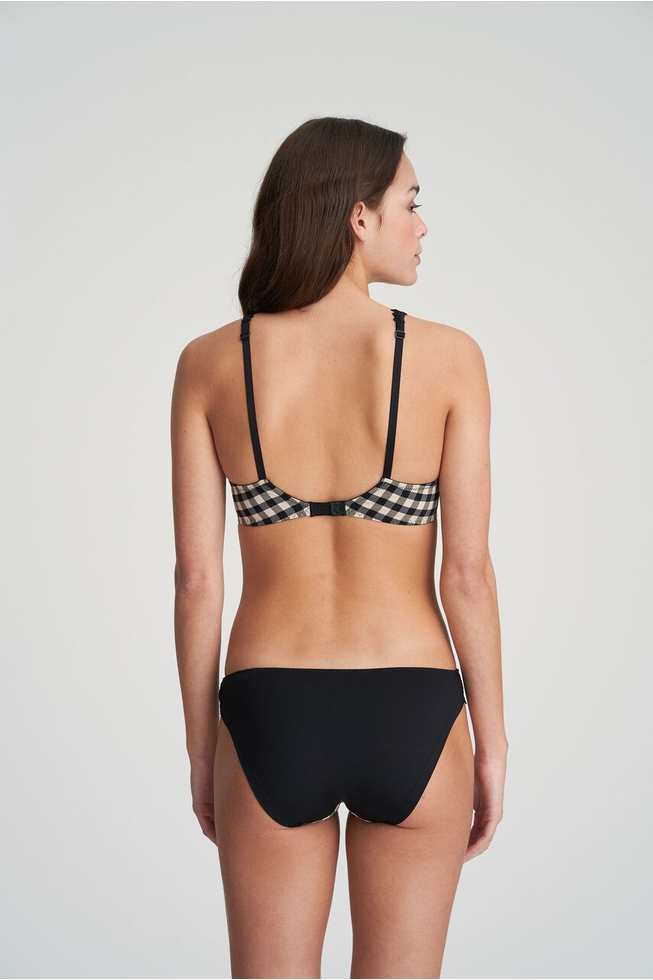  Женские кружевные трусы-слипы в клетку  2