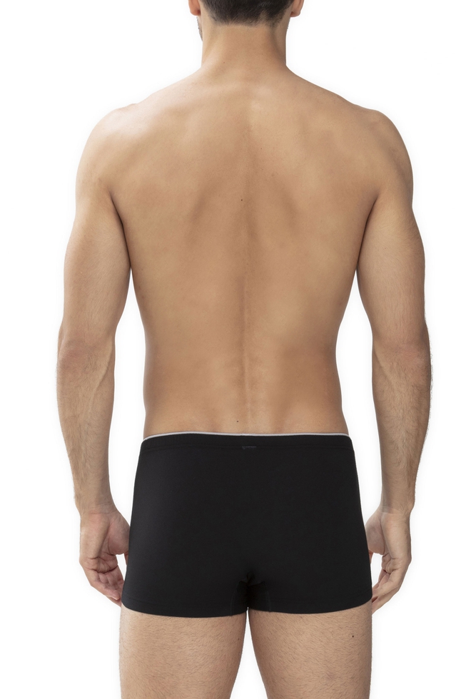  Мужские черные трусы-боксеры  2