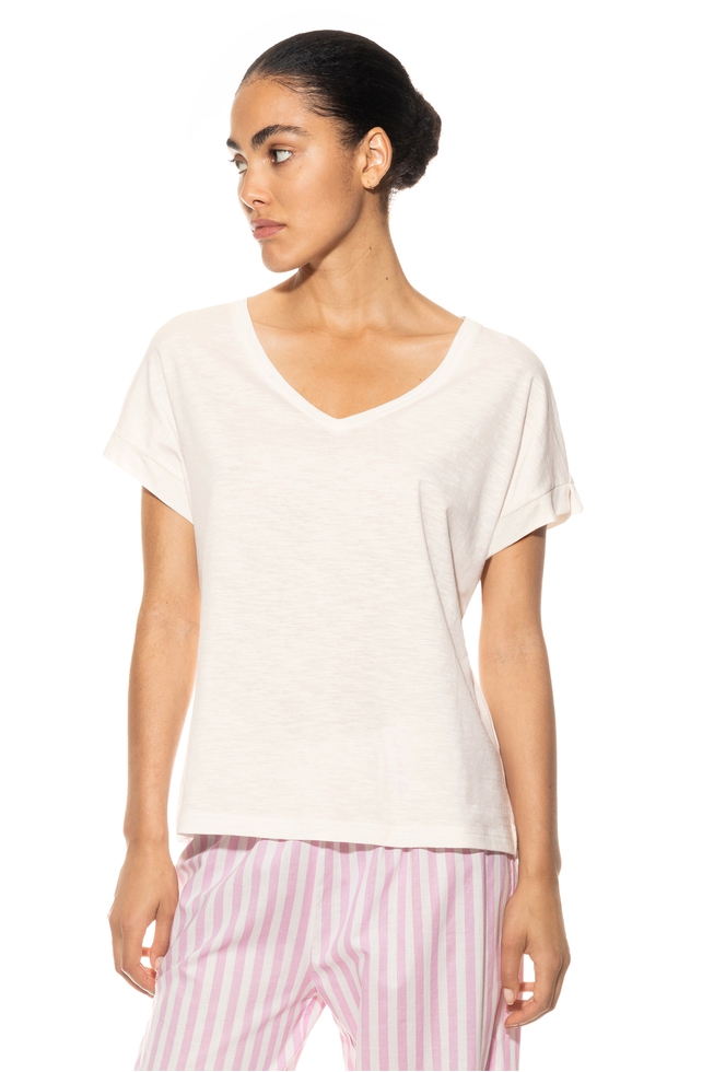  Женская домашняя хлопковая футболка  1