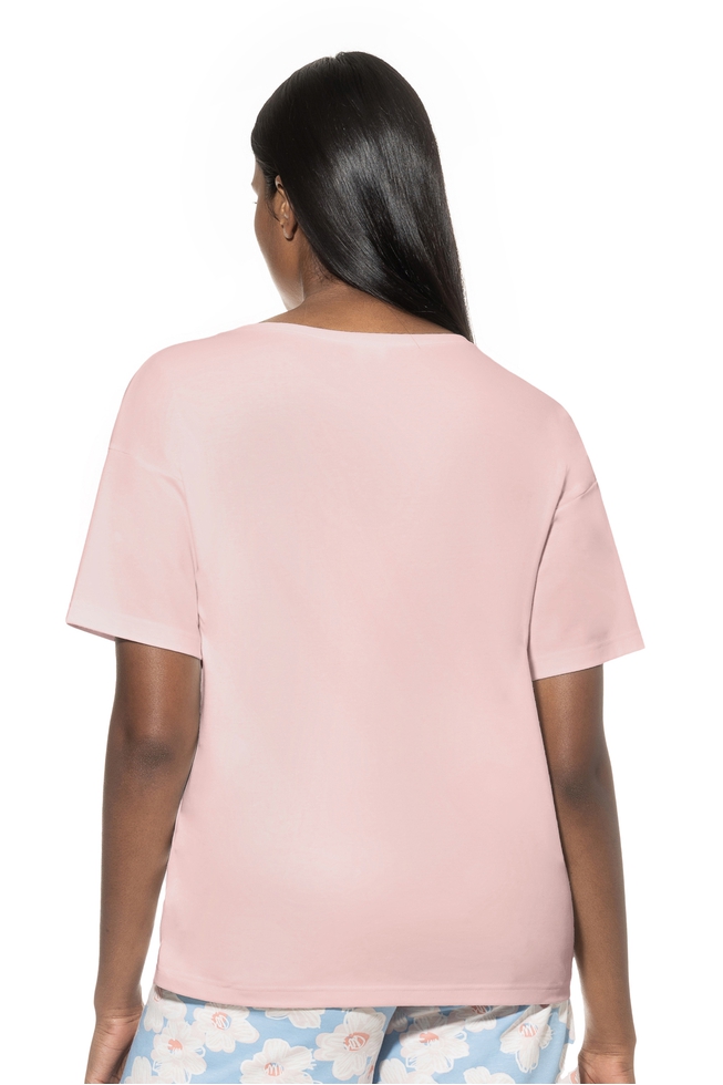  Женская домашняя хлопковая футболка  2