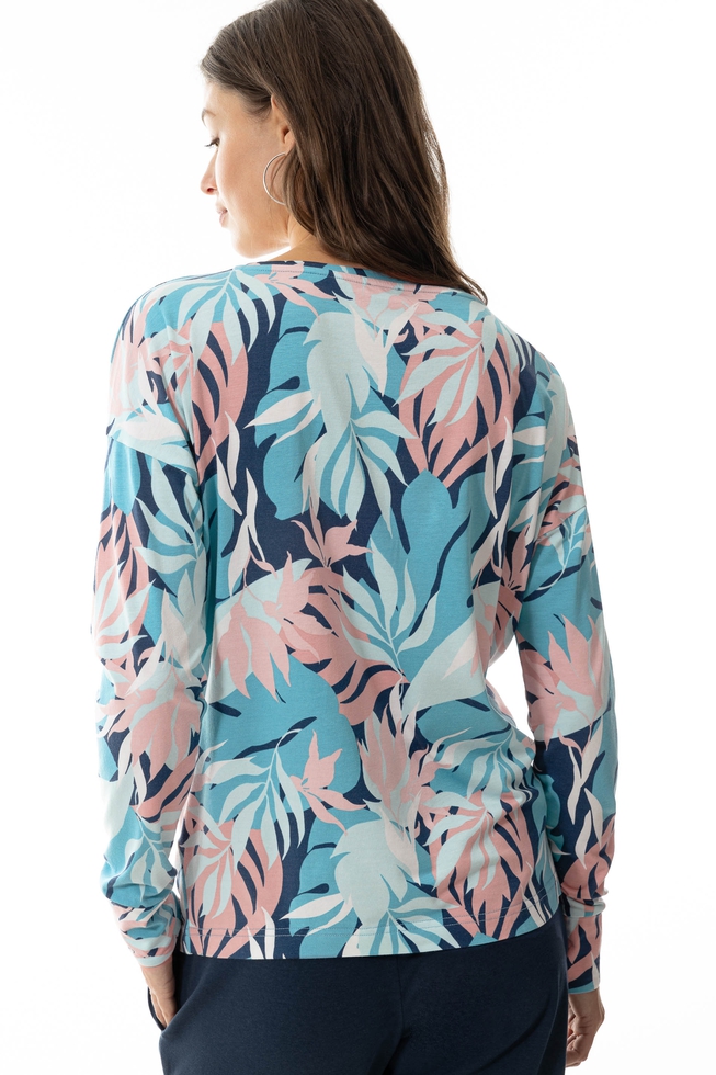 Женский домашний лонгслив с принтом 2