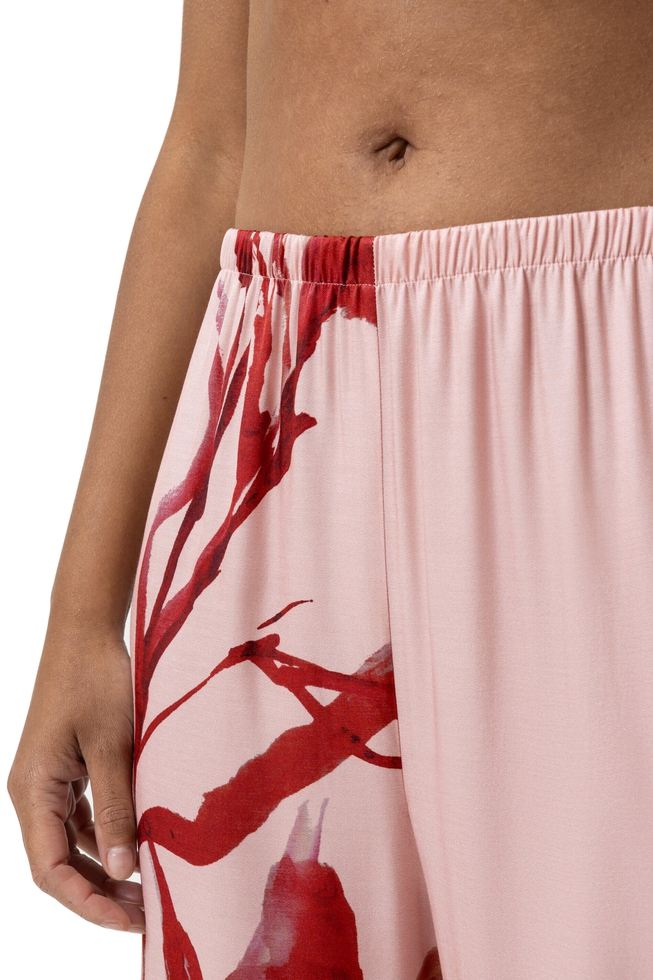 Женские широкие домашние брюки 4