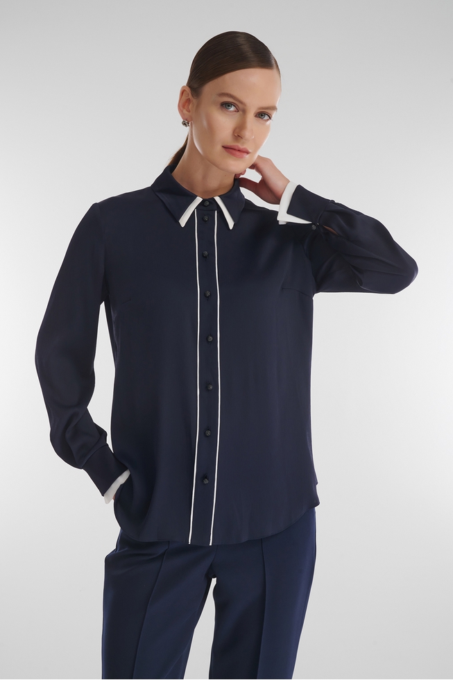 Блузка с длинным рукавом 3