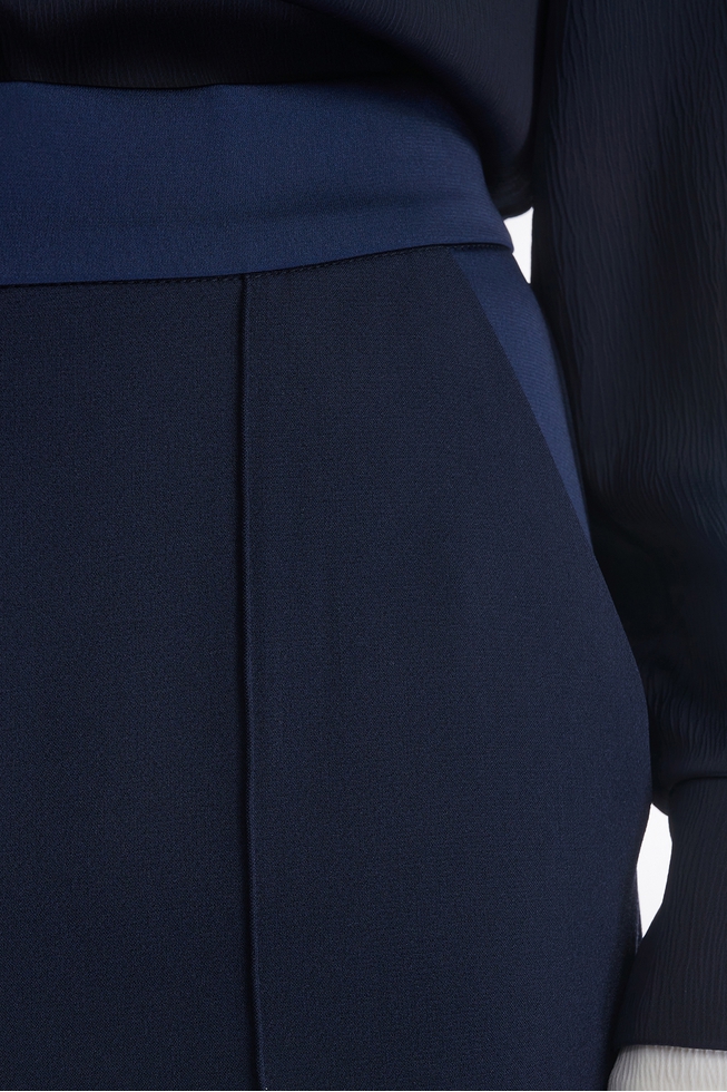 Женские синие брюки 4