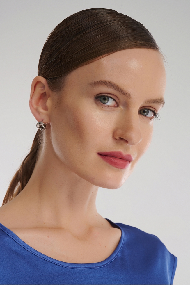 Женский синий топ 5