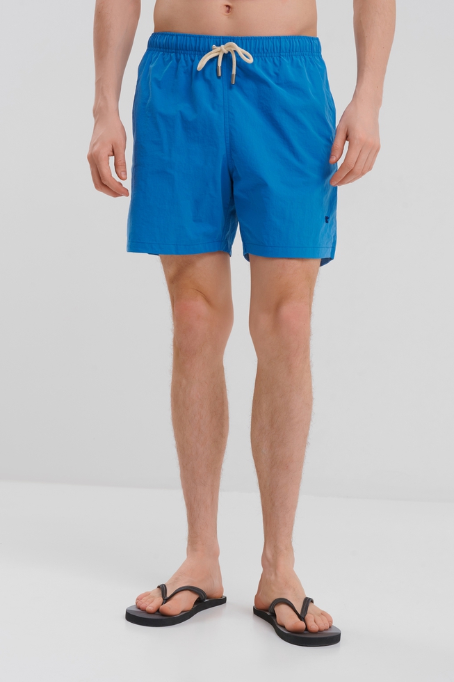 Мужские плавки-шорты на завязках  1