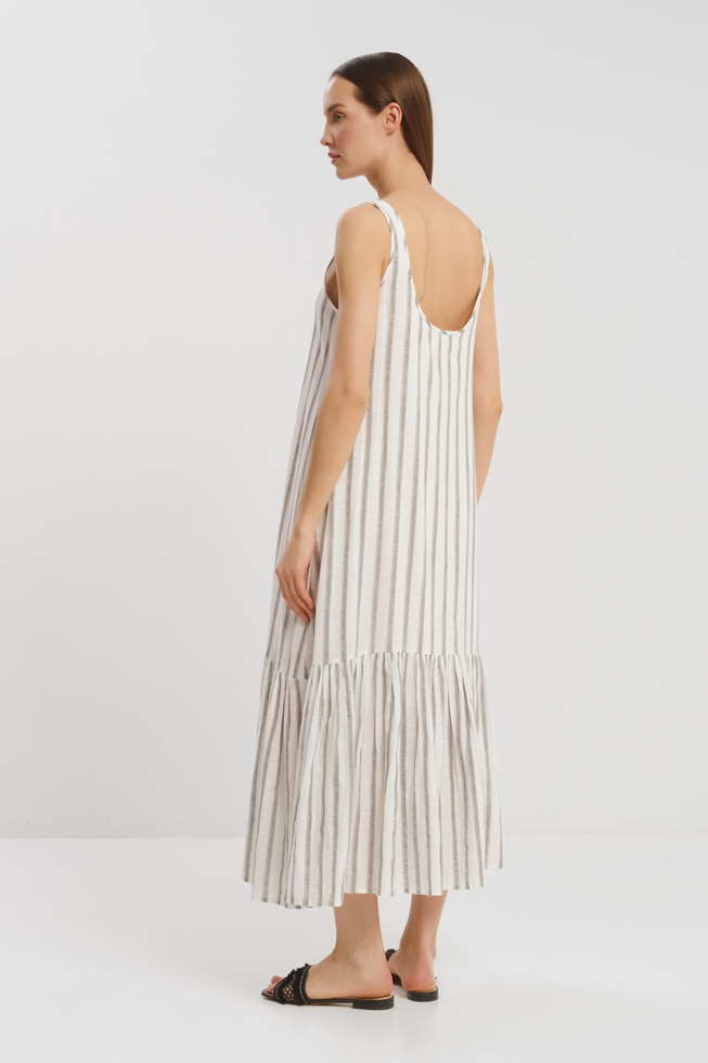 Длинное хлопковое платье 2