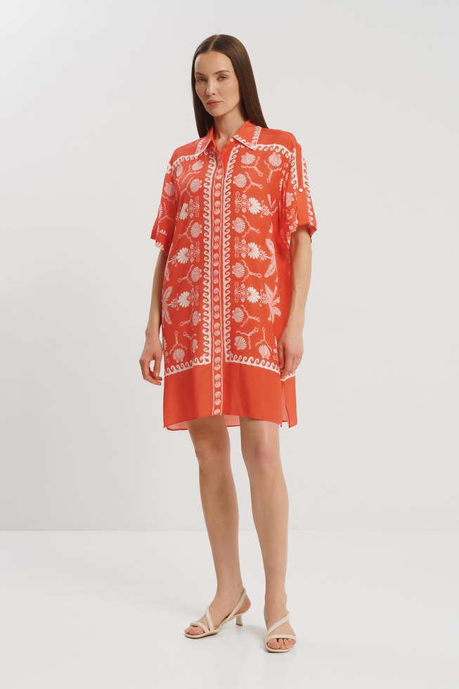 Короткое пляжное платье 3