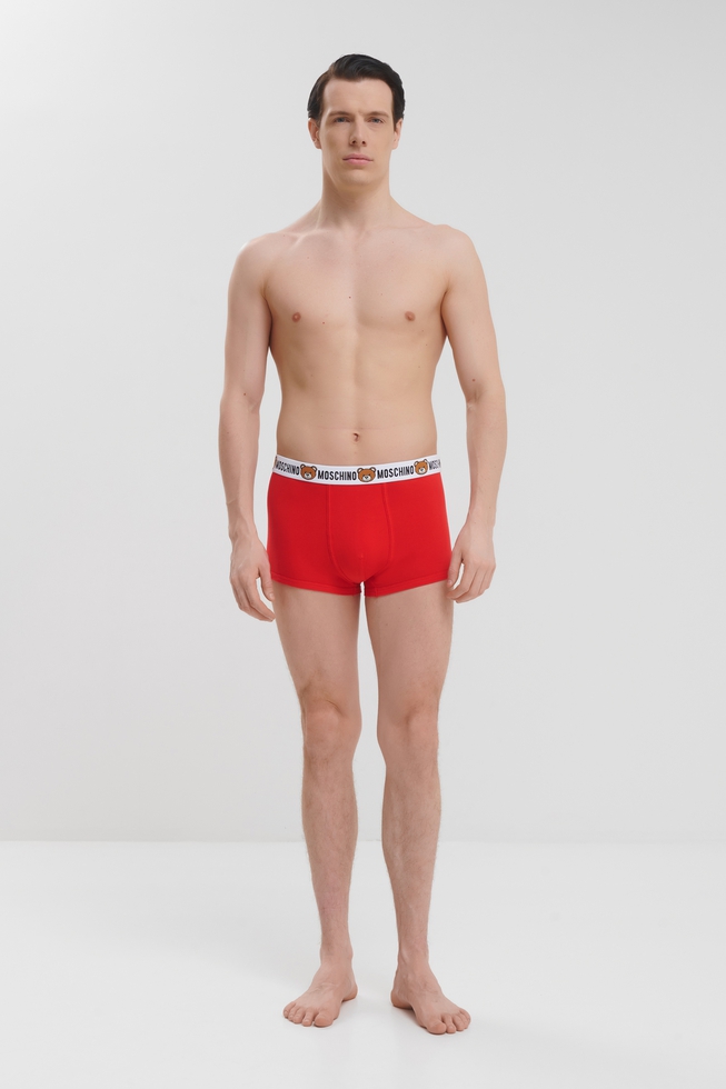 Набор красных мужских трусов-боксеров 4