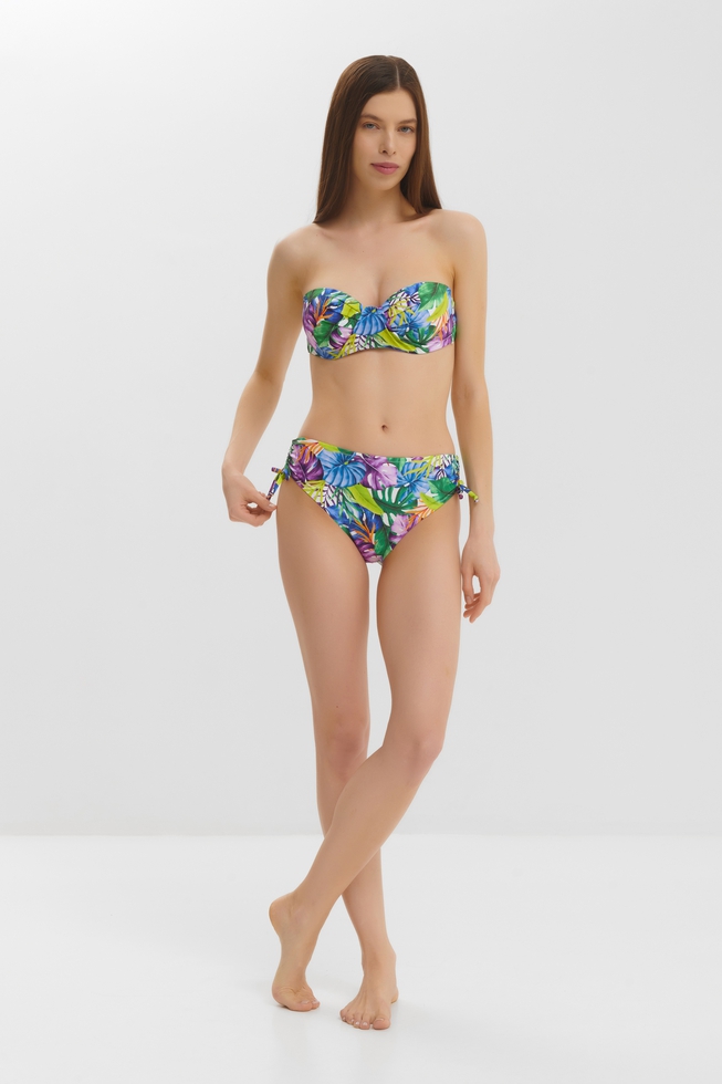 Женские плавки с высокой талией на кулиске 4