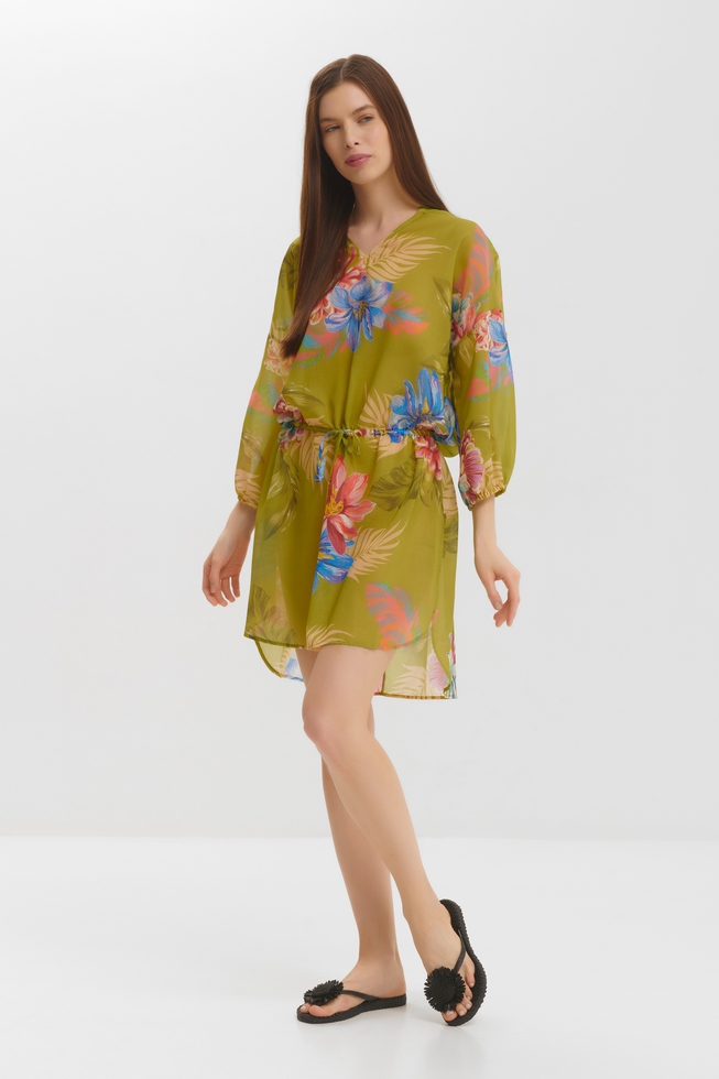 Женские сланцы с декоративным цветком  6