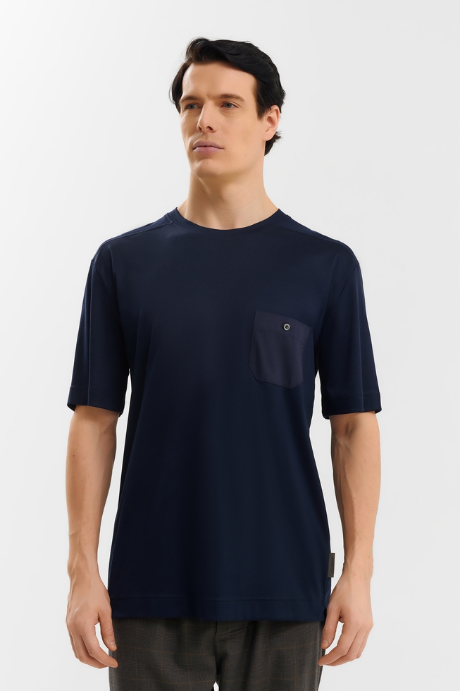 Мужская хлопковая футболка  5