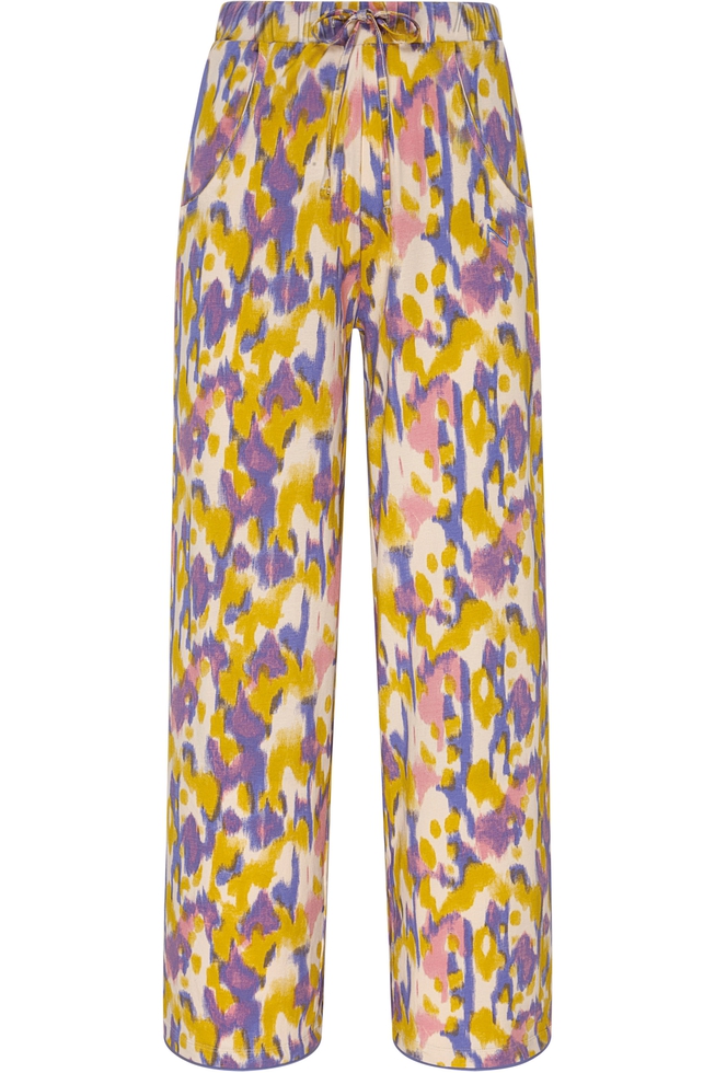  Женские домашние широкие брюки  1