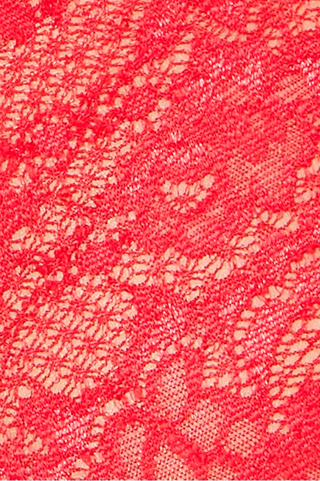 Женские красные трусы-хипстеры 4