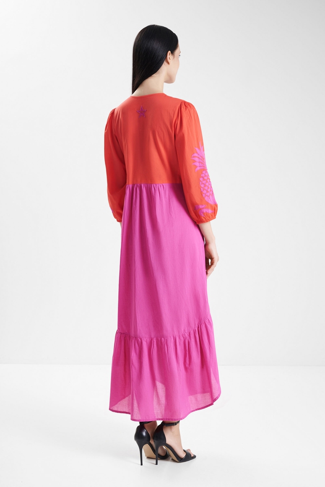 Длинное платье с длинными рукавамии 2