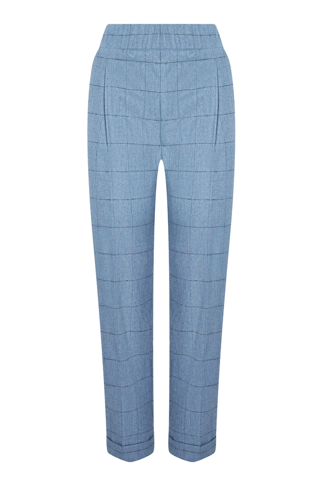 Женские зауженные брюки  5