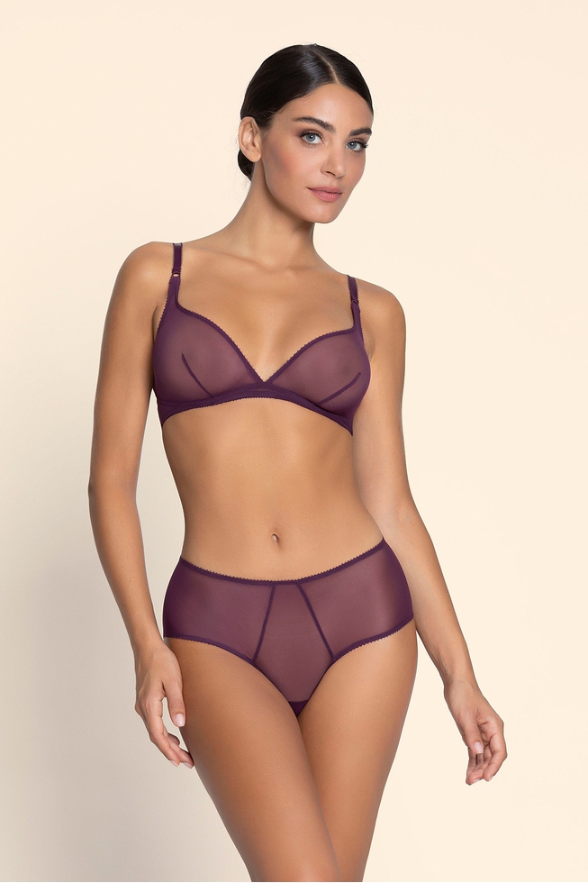 Трусы-хипстеры женские из тюля 1