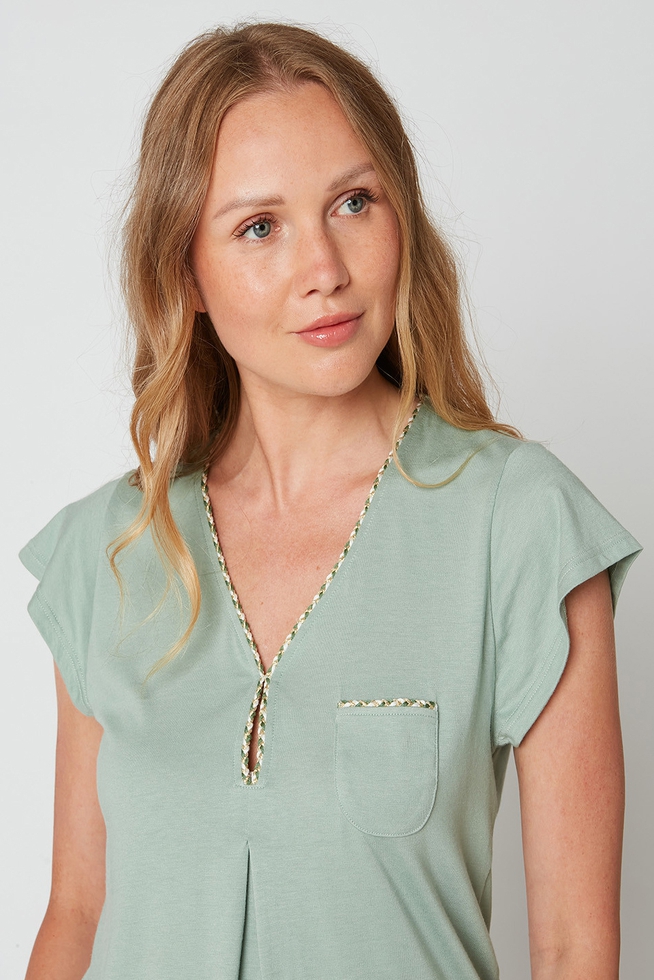  Женская пижама с капри  4