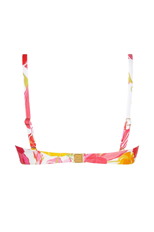 Купальный лиф с плотными чашками 2