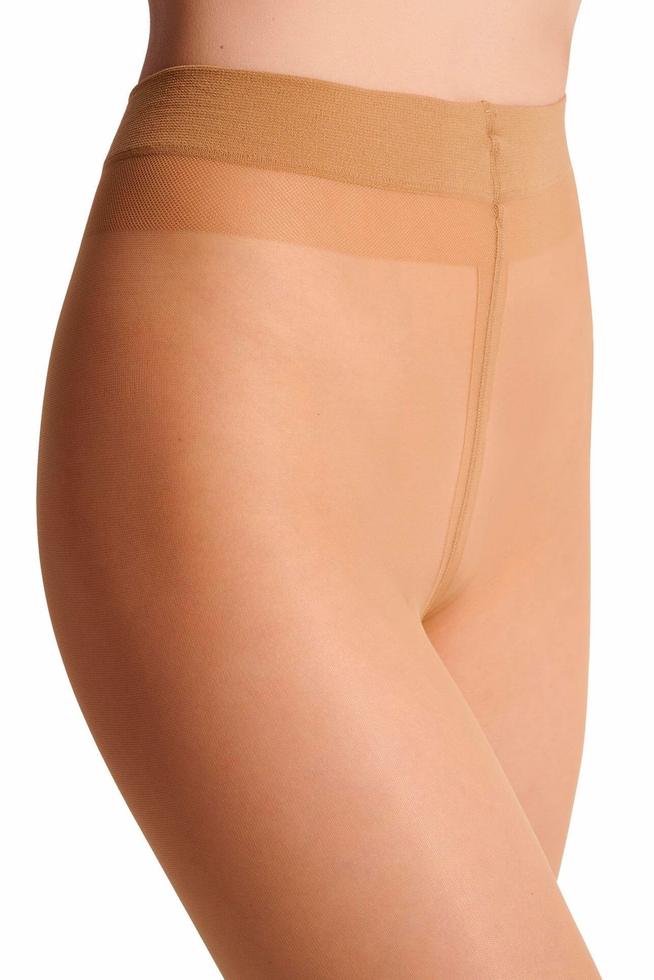 Колготки женские бежевые Cotton Sole 20done 5