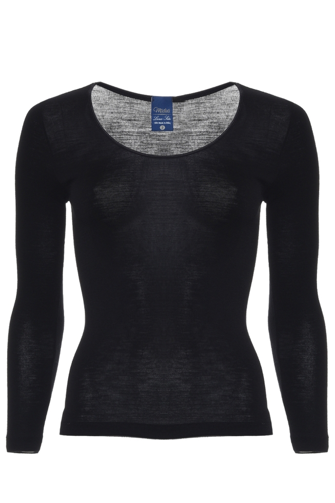 Женский джемпер из шерсти и шелка 1