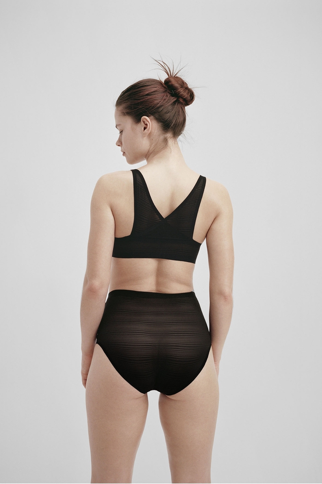 Женские высокие трусы-слипы Soft Stretch Stripes 4